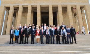 BAŞKAN MEHMET ERTAŞ ANITKABİR’DE