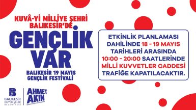 Balıkesir de Gençlik Festivali fırtınası esecek