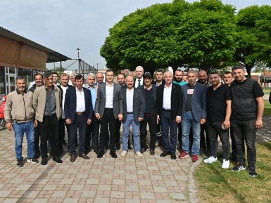 Başkan Akın dan Yakupköy e ziyaret