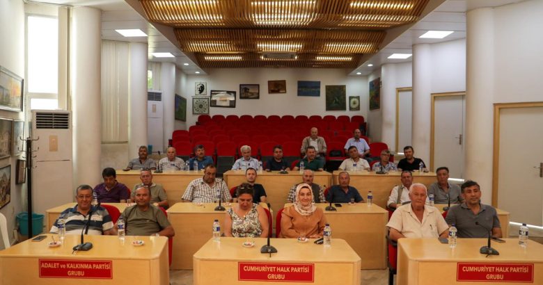  BURHANİYE KENT KONSEYİ’NİN MUHTARLAR TOPLANTISI YAPILDI