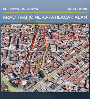 Çarşıda bayram öncesi yollar trafiğe kapanıyor
