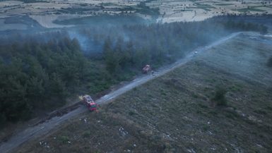 Balıkesir İtfaiyesi yangına hızlıca müdahale etti
