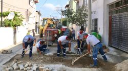 BURHANİYE’DE YOL ÇALIŞMALARI TÜM HIZIYLA DEVAM EDİYOR