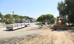 BURHANİYE’DE YÜRÜYÜŞ VE BİSİKLET YOLU ÇALIŞMALARI BAŞLADI