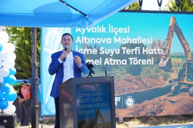 Başkan Akın, Ayvalık’ın su sorununu tarihe gömecek ilk adımı attı