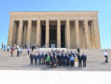 Başkan Akın Atamızın huzurunda