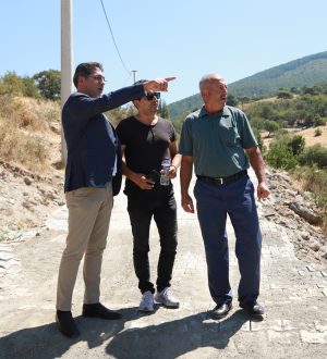 BURHANİYE BELEDİYESİ KIRSAL MAHALLELERDEKİ ÇALIŞMALARINI SÜRDÜRÜYOR