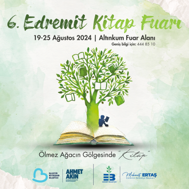 6. Edremit Kitap Fuarı başlıyor..