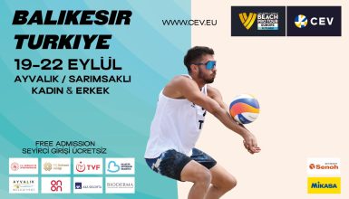 Plaj voleybolunun kalbi Balıkesir de atacak