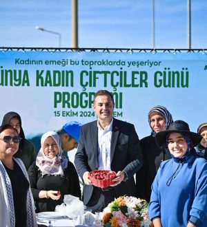 BURHANİYE’DE DÜNYA KADIN ÇİFTÇİLER GÜNÜ KUTLANDI