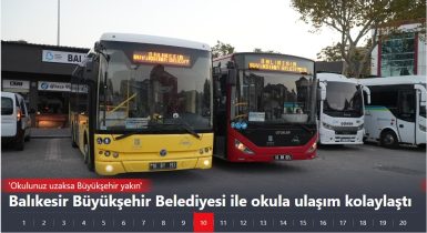 Büyükşehir’in ulaşım desteği aileleri sevindirdi