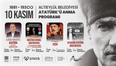Altıeylül Belediyesi, 10 Kasım Atatürk’ü Anma Etkinliklerini Büyük Bir Saygı ve Özlemle Gerçekleştirecek