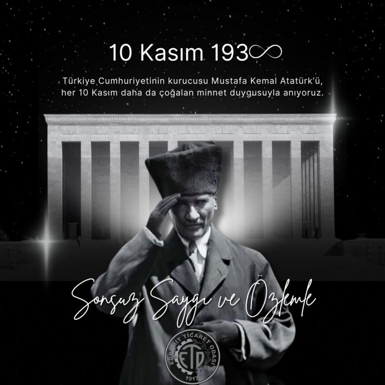 10 Kasim Atatürk'ü Anma