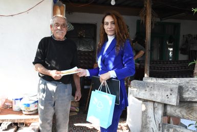 Büyükşehir den gazilere destek