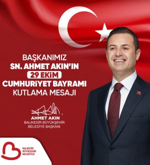 CUMHURİYET BAYRAMI KUTLAMA MESAJI