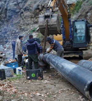 Edremit in 20 yıllık su sorunu çözüldü