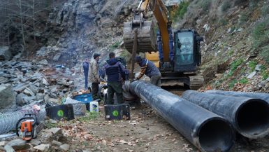 Edremit in 20 yıllık su sorunu çözüldü