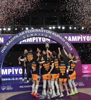 Ferhatoğlu Edremit Belediyesi Gürespor, ING Kadınlar Federasyon Kupası  şampiyonu!