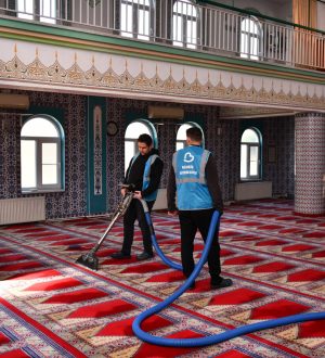 Balıkesir’de camiler Ramazan’a hazırlanıyor