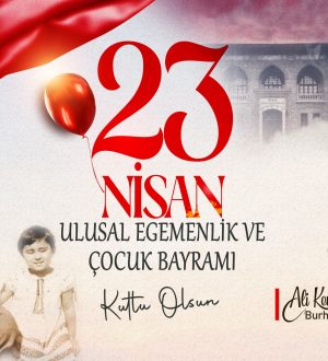 BURHANİYE’DE ÇOCUKLARA BAYRAM COŞKUSU