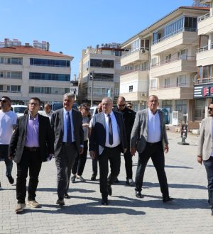 AKÇAY MAHALLESİ’NDE KAPALI PAZARYERİ ÇEVRESİ YENİLENDİ