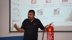 Büyükşehir’den Personele Yangın Eğitimi
