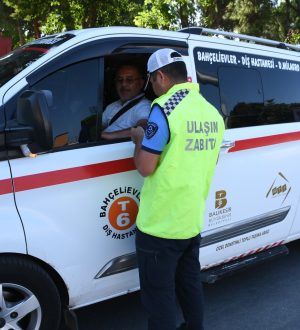 Büyükşehir’den toplu taşımaya denetim