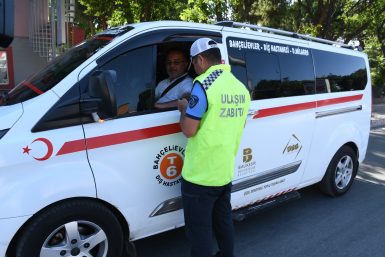 Büyükşehir’den toplu taşımaya denetim