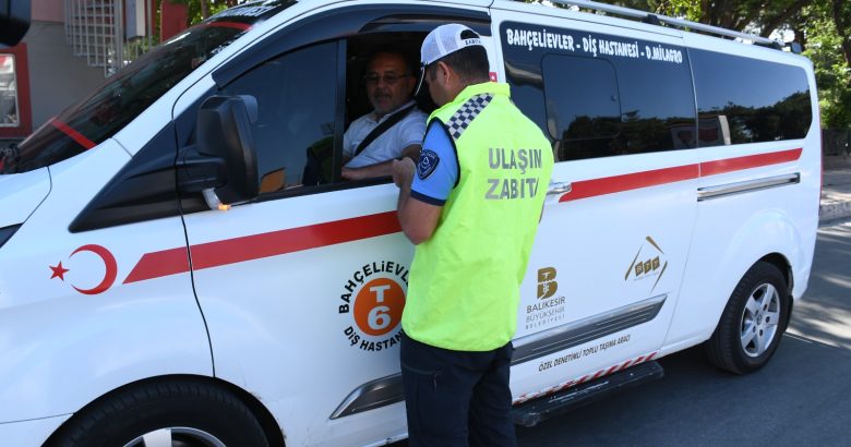  Büyükşehir’den toplu taşımaya denetim