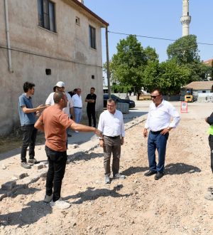 ALTIEYLÜL’DE ALTYAPI SEFERBERLİĞİ