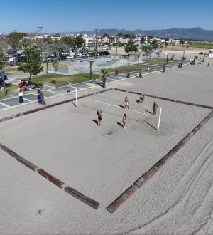 Balıkesir Büyükşehir Belediyesi plaj voleybolu severleri unutmadı