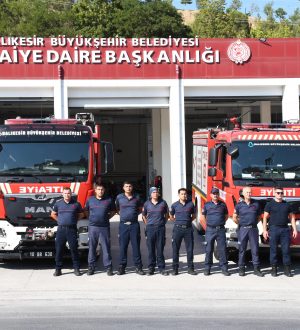 Balıkesir İtfaiyesi Sakarya’nın imdadına yetişti