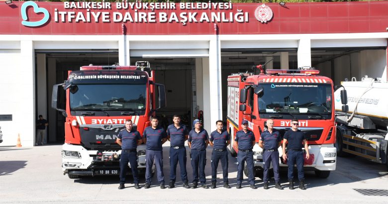  Balıkesir İtfaiyesi Sakarya’nın imdadına yetişti