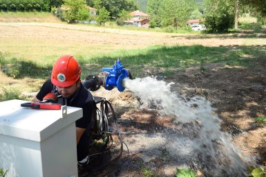 Başkan Akın, Dursunbey’de seçim öncesi verdiği sözü tuttu