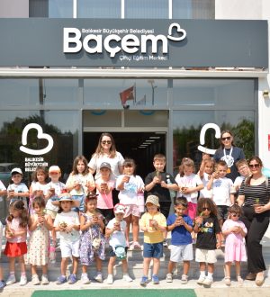 Minik misafirlerden BAÇEM’e anlamlı ziyaret