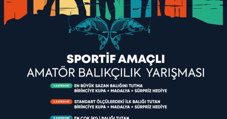 Amatör balıkçılar bu yarışmada buluşuyor