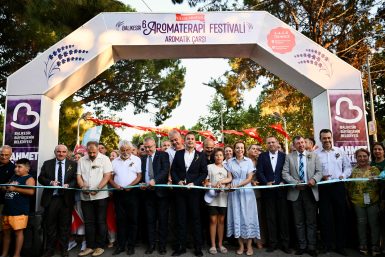 Uluslararası 6. Balıkesir Aromaterapi Festivali coşkuyla başladı