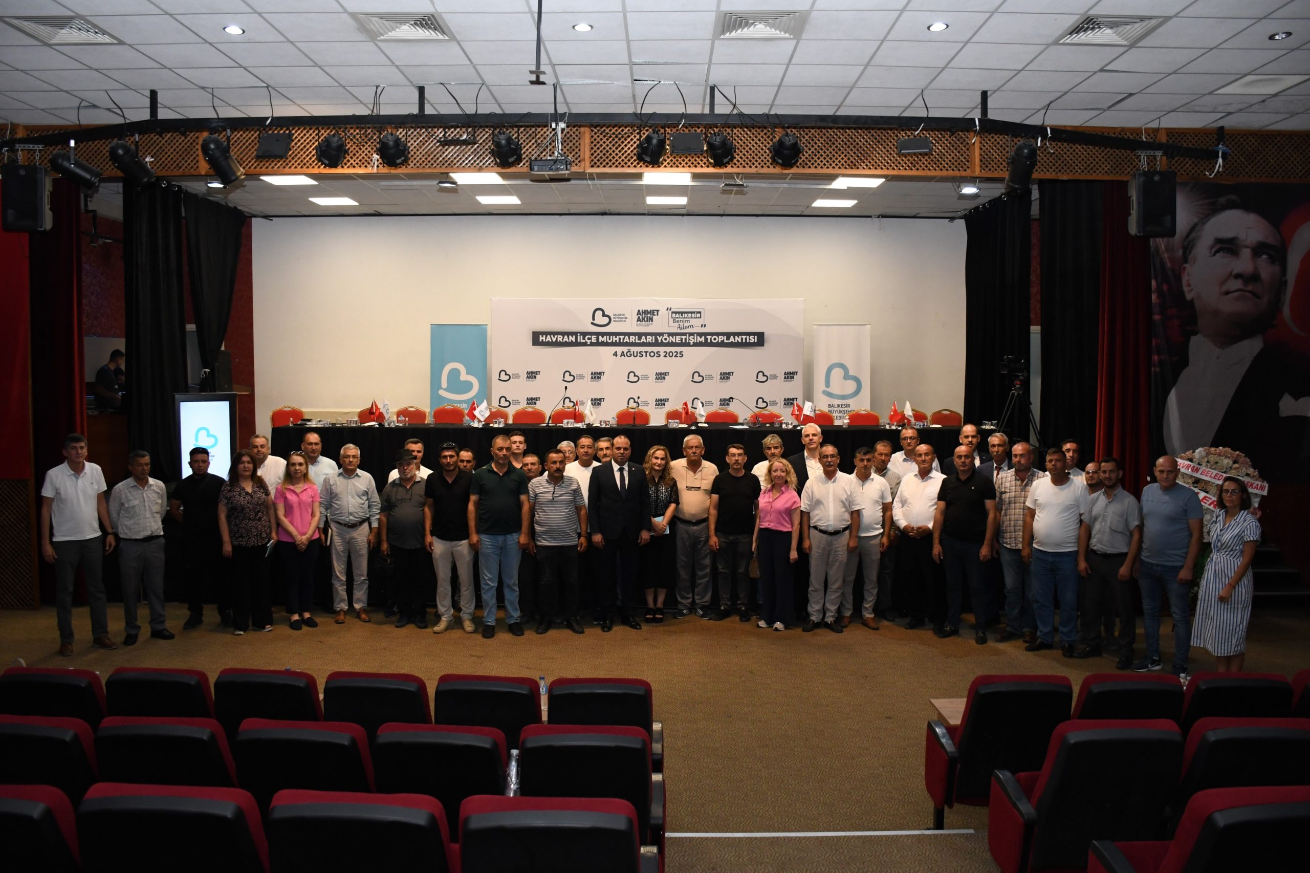 havran muhtarlar buluşması gerçekleştirildi