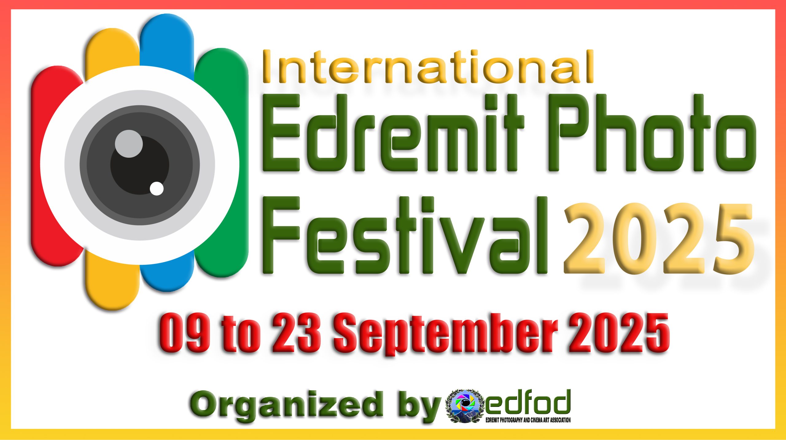 Edremit Fotoğraf ve Sinema Sanatı Derneği (EDFOD) tarafından, 3'ncü Uluslararası Fotoğraf Festivali sona erdi.