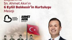 Başkan Akın, Balıkesir’in kurtuluşunun 103’üncü yıldönümünü kutladı