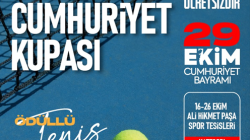 Büyükşehir, 29 Ekim Cumhuriyet Haftasında tenis severlere eğlenceli anlar yaşatacak