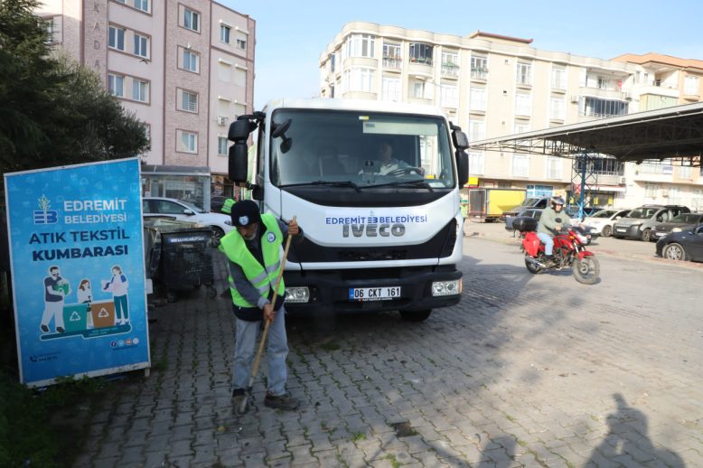 Edremit'te Temizlikte 7-24 Kesintisiz Hizmet (7)