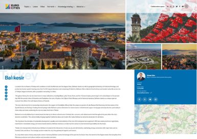 Balıkesir Büyükşehir Belediyesi, Avrupa Şehirler Birliği’ne katıldı