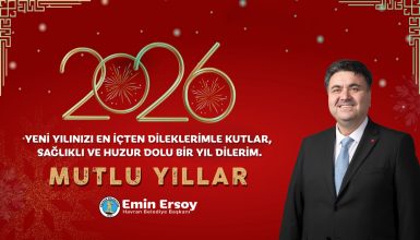 Havran Belediyesi Yeni Yıl Kutlama İlanı